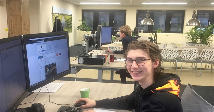 Even voorstellen: afstudeerder Jeroen Berkhof!